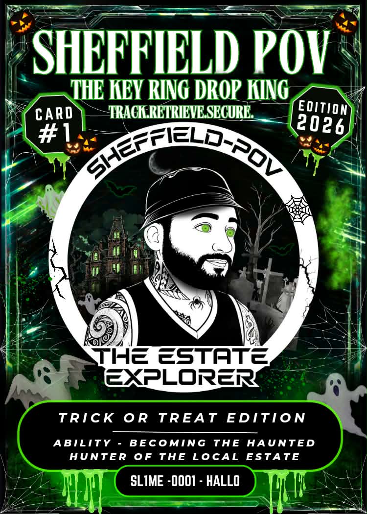SHEFFIELD-POV TRADING CARD GAME - CARD -1 Random card mumber