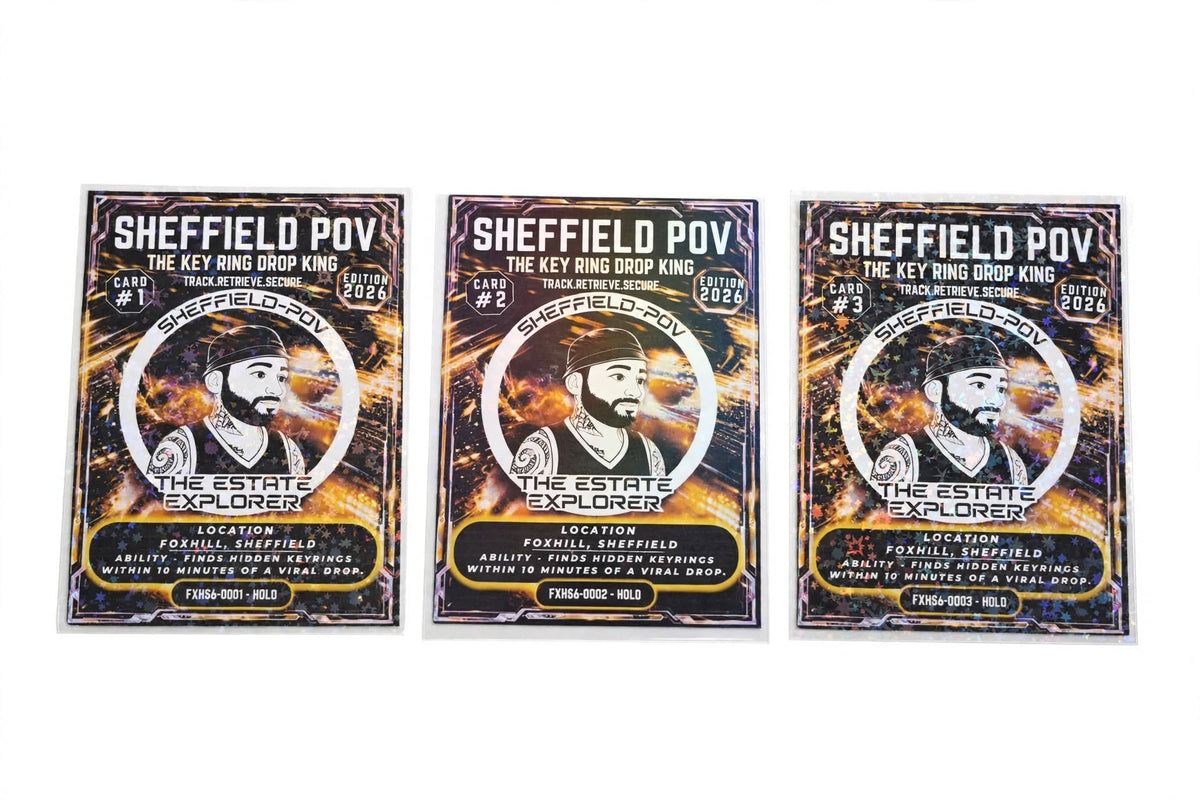 SHEFFIELD-POV TRADING CARD GAME - CARD -1 Random card mumber